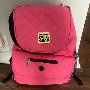 Mobile Dog Gear pink backpack